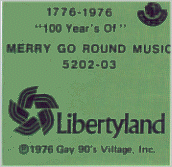 Libertyland, 100 Years of Merry Go Round Music