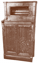 44-note Pianolin, made by the North Tonawanda Musical Instrument Works.